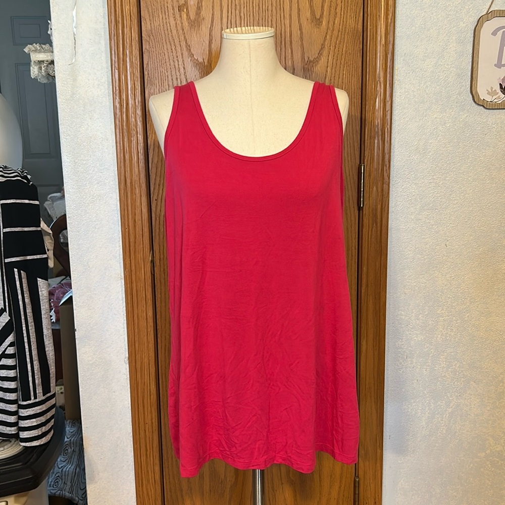 Lane Bryant Dark Pink Tank Top - Women’s Size 18/20